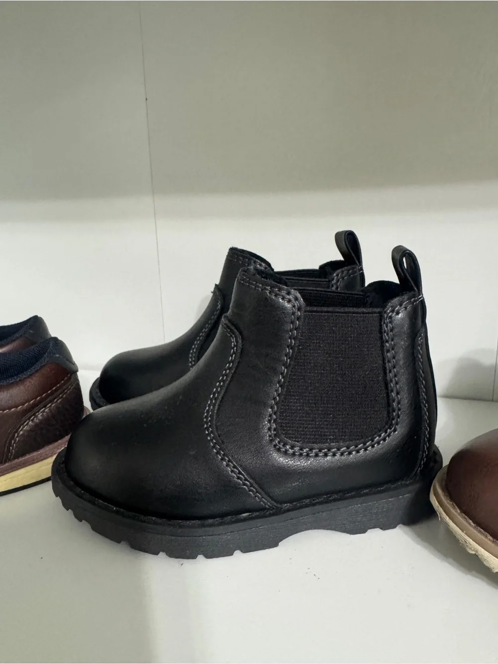 Toddler Boys Chelsea Boots and Dress Shoes lots size 7